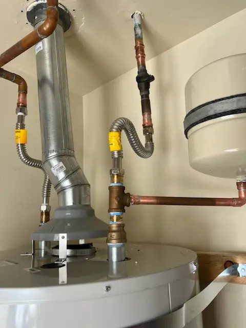 Water heater installation and plumbing repair in Cherry Dale